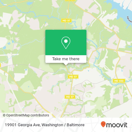 19901 Georgia Ave, Brookeville, MD 20833 map