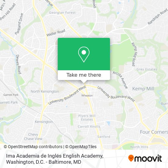 Mapa de Ima Academia de Inglés English Academy