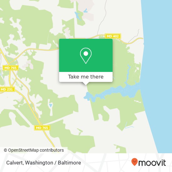 Calvert map