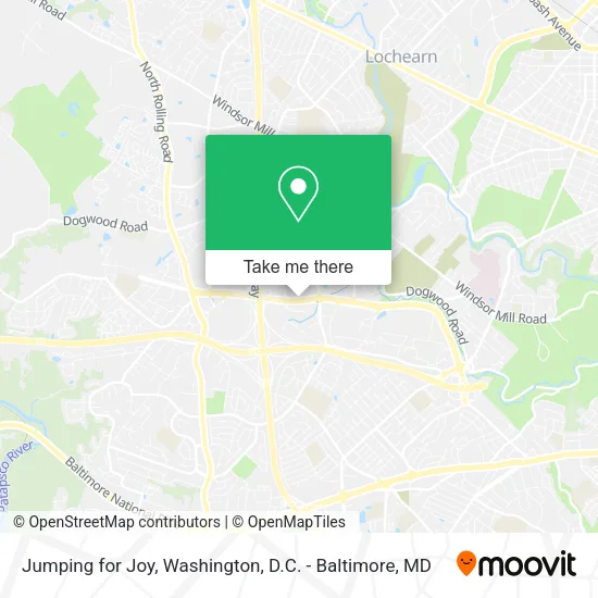 Mapa de Jumping for Joy