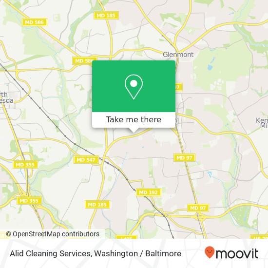 Mapa de Alid Cleaning Services, 3217 University Blvd W