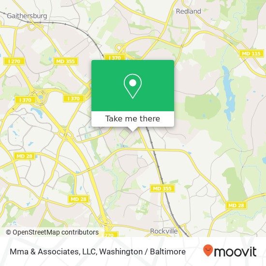 Mapa de Mma & Associates, LLC, 209 Creek Valley Ln
