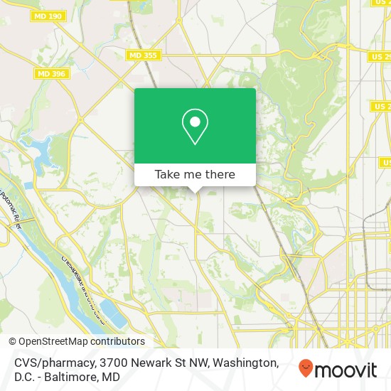CVS / pharmacy, 3700 Newark St NW map