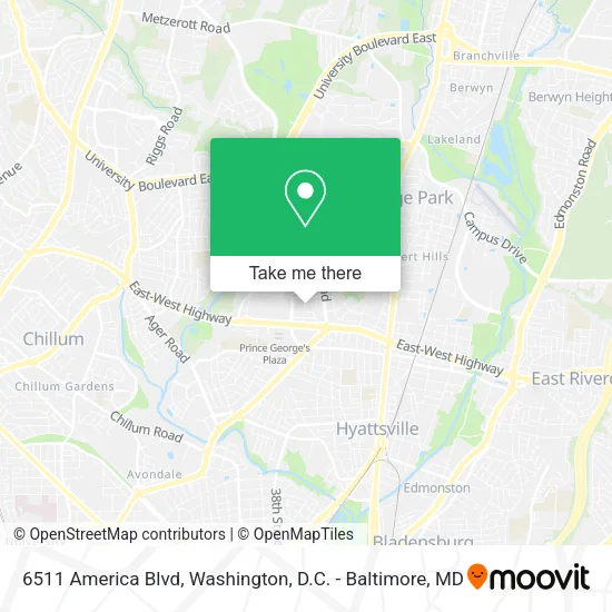 6511 America Blvd map