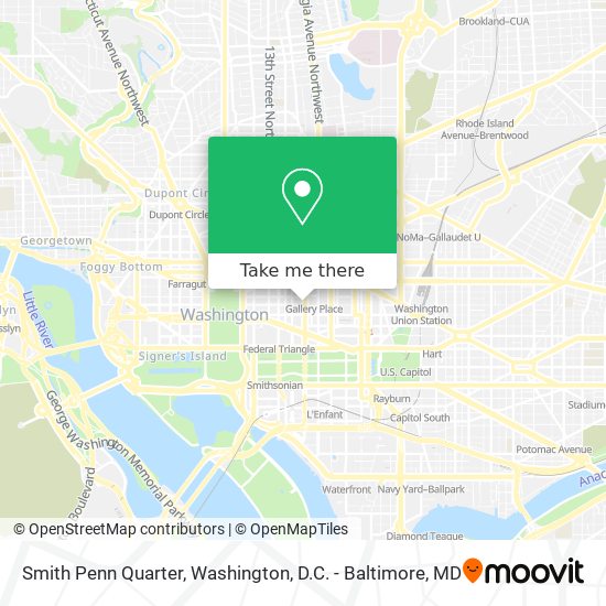 Mapa de Smith Penn Quarter
