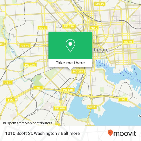 1010 Scott St, Baltimore, MD 21230 map