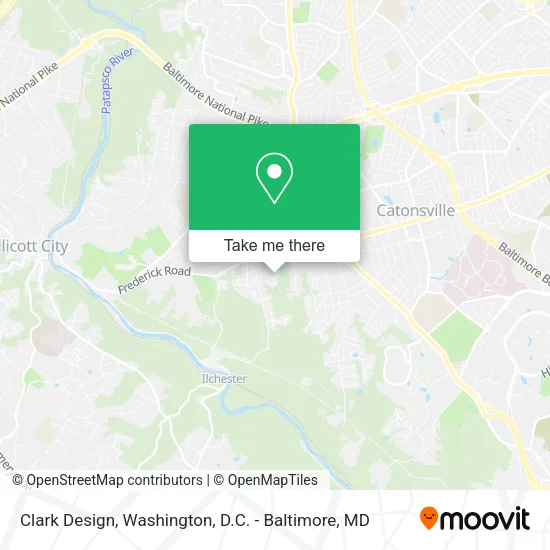 Clark Design map
