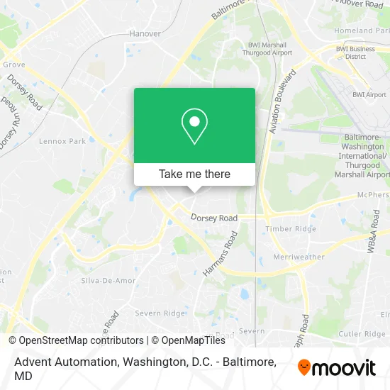 Mapa de Advent Automation