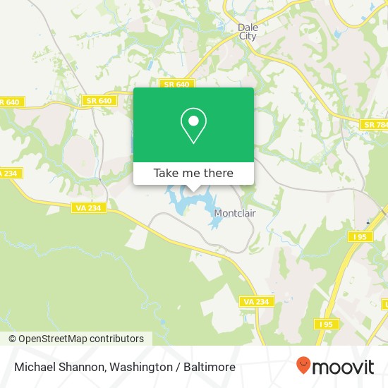 Mapa de Michael Shannon, 4697 Fishermans Cv