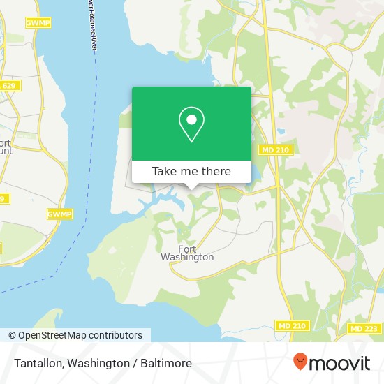 Tantallon map