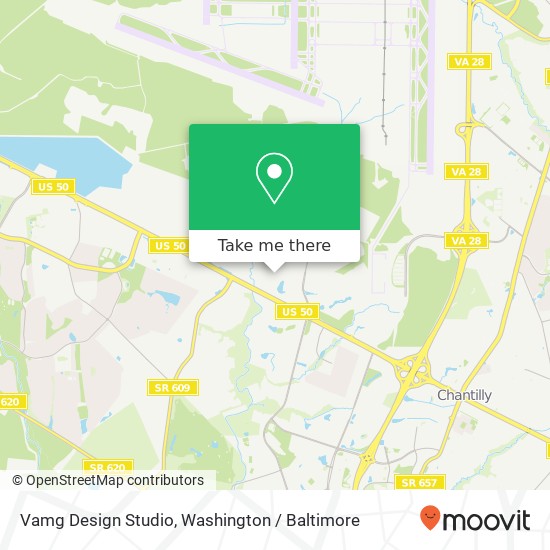 Mapa de Vamg Design Studio, 3933 Avion Park Ct