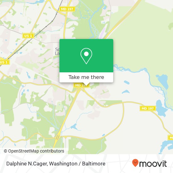 Mapa de Dalphine N.Cager, 9811 Mallard Dr