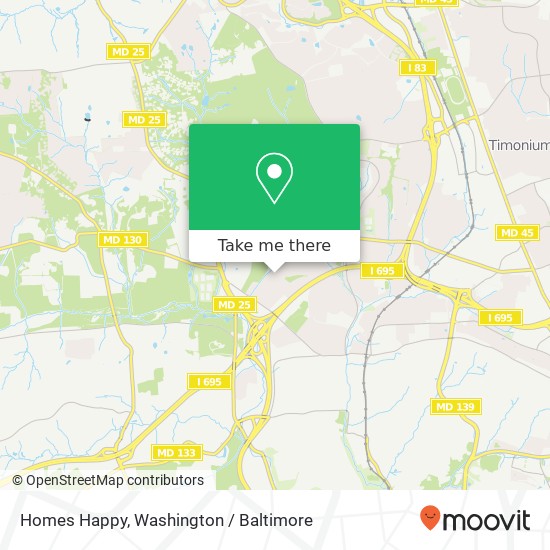 Mapa de Homes Happy, 8301 Tally Ho Rd