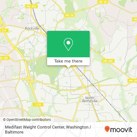 Medifast Weight Control Center, Rockville, MD 20852 map