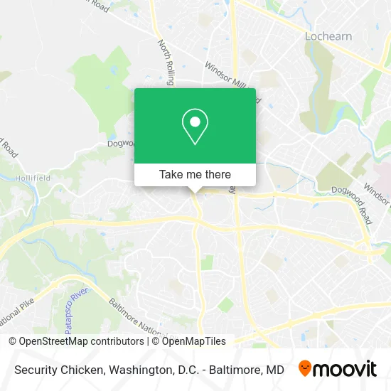 Security Chicken map