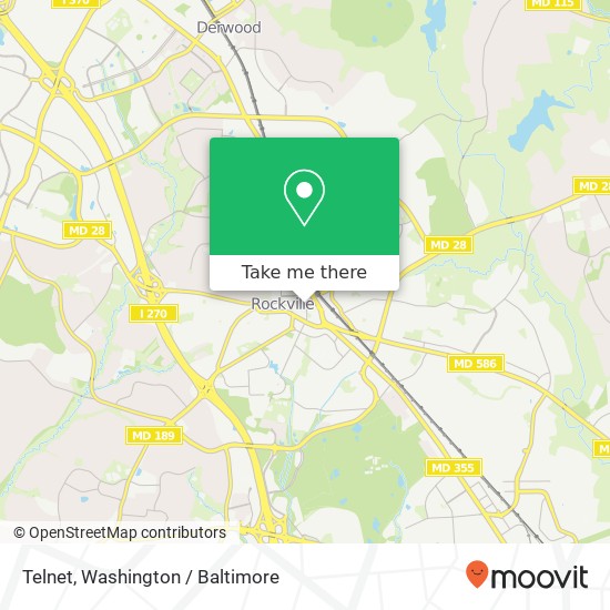 Mapa de Telnet