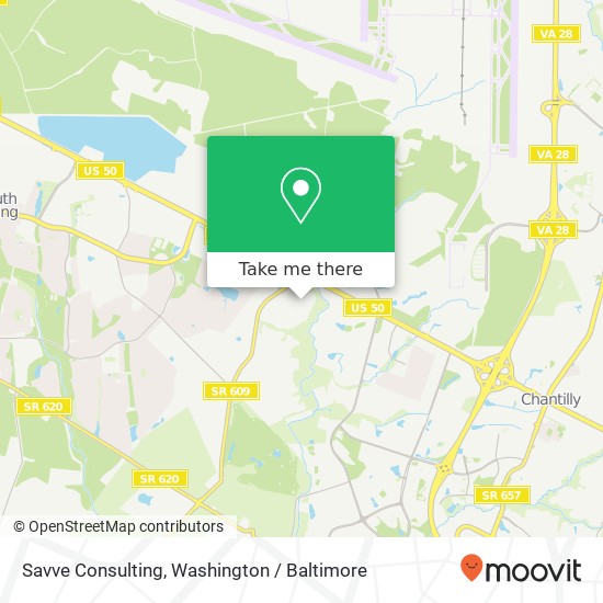 Mapa de Savve Consulting, 4100 Lafayette Center Dr