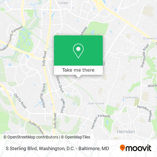 Mapa de S Sterling Blvd