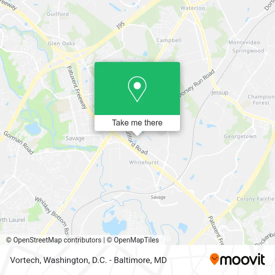 Mapa de Vortech