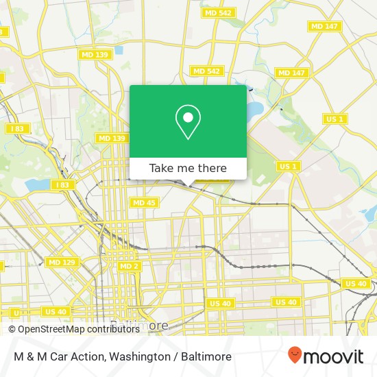 M & M Car Action, 1124 E 25th St map