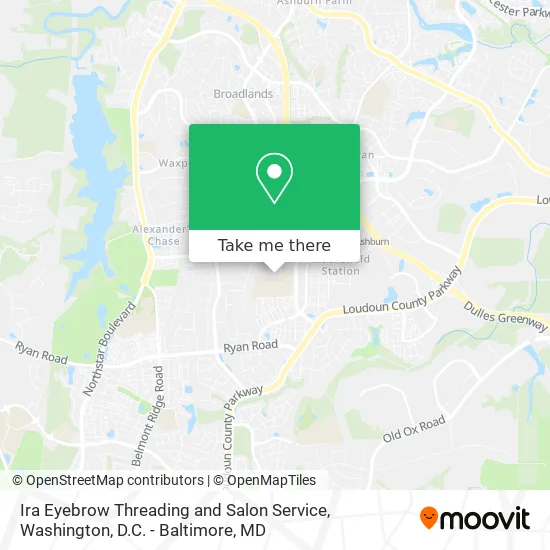Mapa de Ira Eyebrow Threading and Salon Service