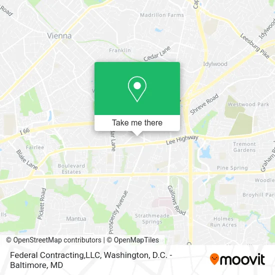 Mapa de Federal Contracting,LLC