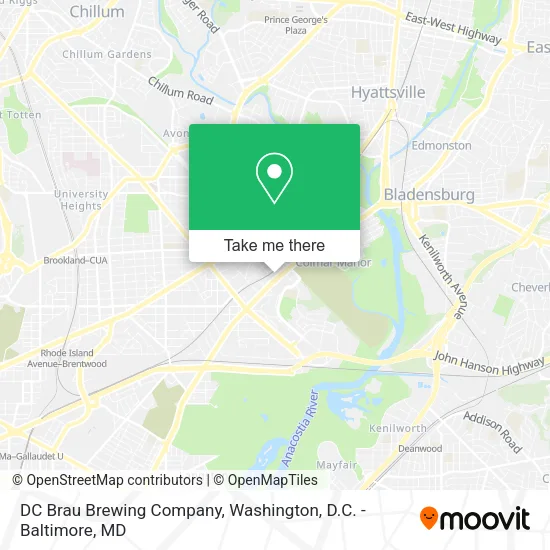 Mapa de DC Brau Brewing Company