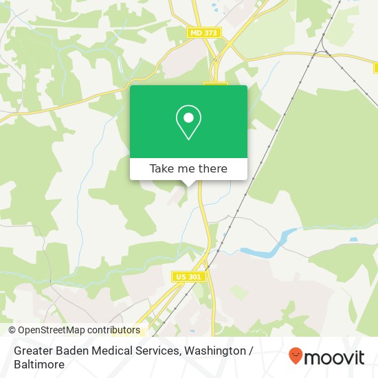 Greater Baden Medical Services, 7450 Albert Rd map