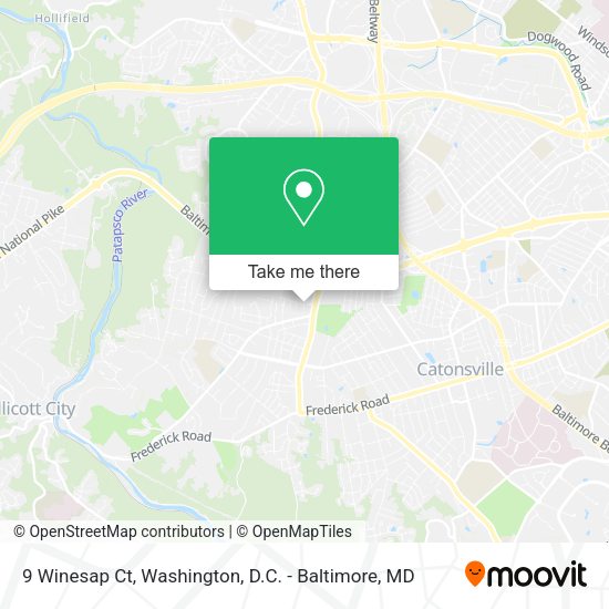 9 Winesap Ct map