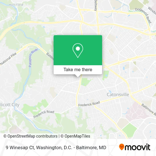 9 Winesap Ct map