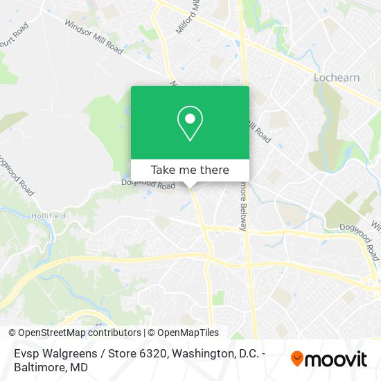 Evsp Walgreens / Store 6320 map