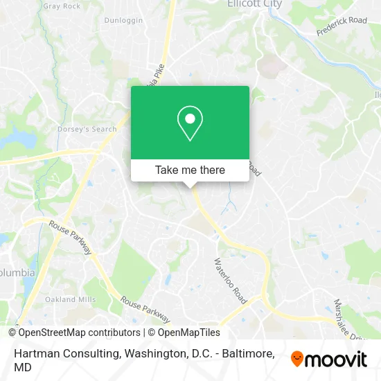 Hartman Consulting map