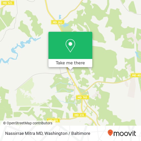 Mapa de Nassirrae Mitra MD, 130 Hospital Rd