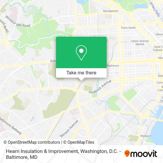 Hearn Insulation & Improvement map