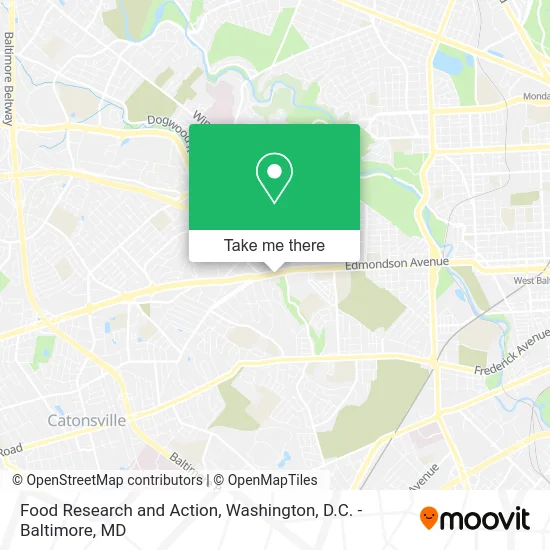 Food Research and Action map