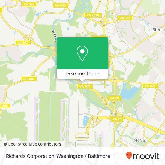 Richards Corporation map