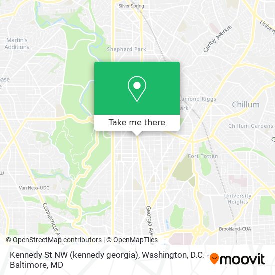 Kennedy St NW (kennedy georgia) map