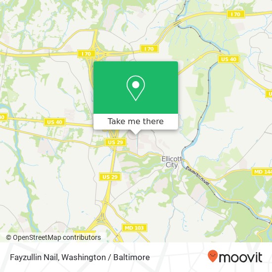 Fayzullin Nail, 3607 Mill Lawn Ct map