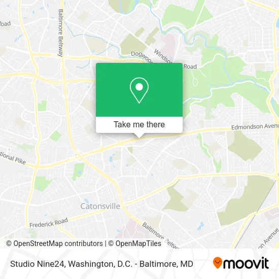 Studio Nine24 map