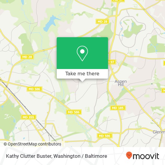 Mapa de Kathy Clutter Buster, 4811 Kemper St