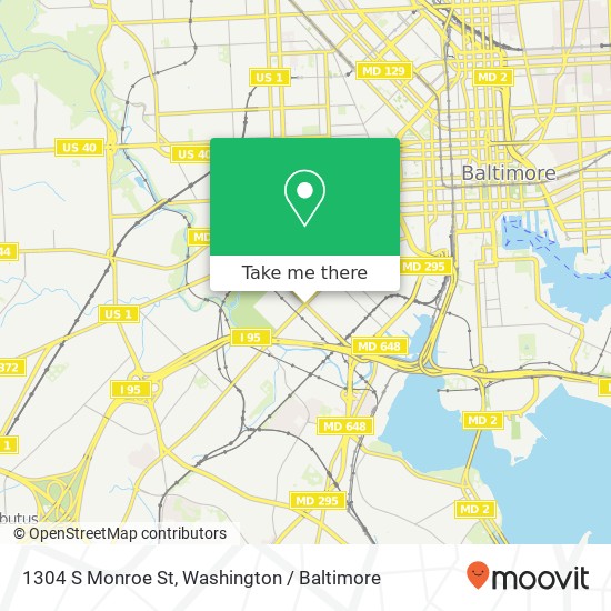 1304 S Monroe St, Baltimore, MD 21230 map