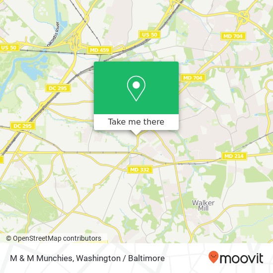 M & M Munchies, 6221 Dix St NE map
