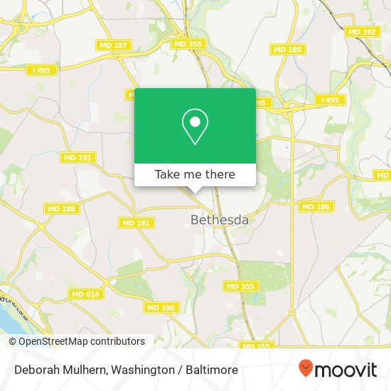 Mapa de Deborah Mulhern, 4933 Auburn Ave