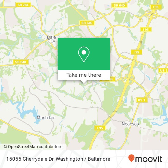 15055 Cherrydale Dr, Woodbridge, VA 22193 map