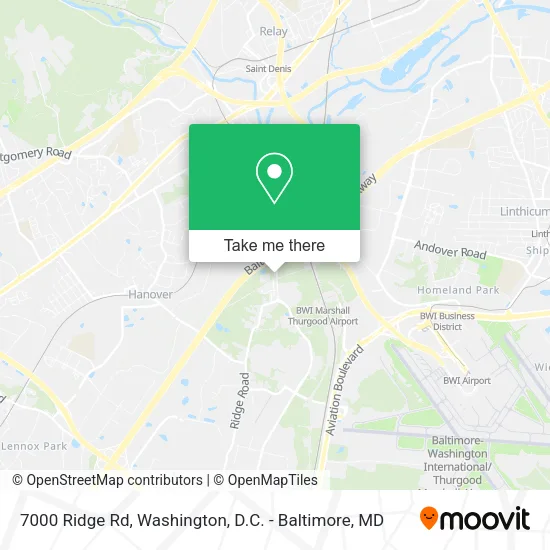 Mapa de 7000 Ridge Rd