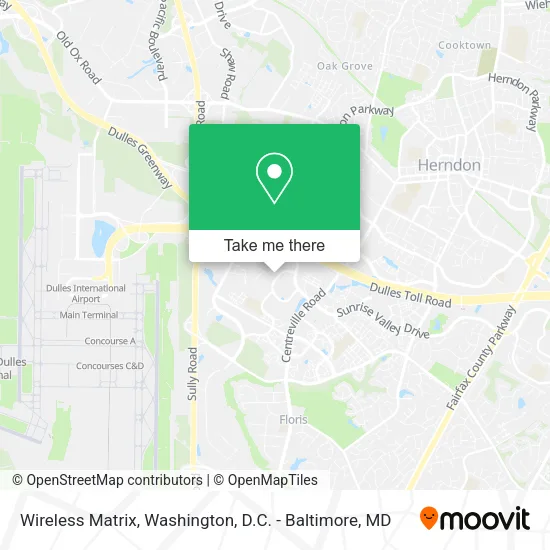 Wireless Matrix map