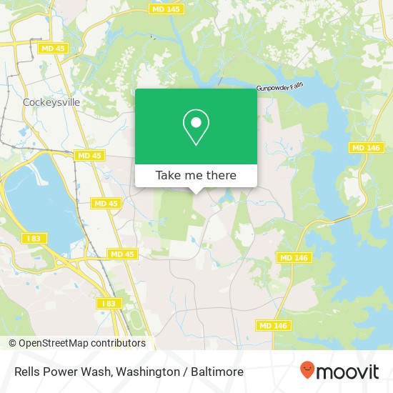 Rells Power Wash, 76 Tradewind Cir map