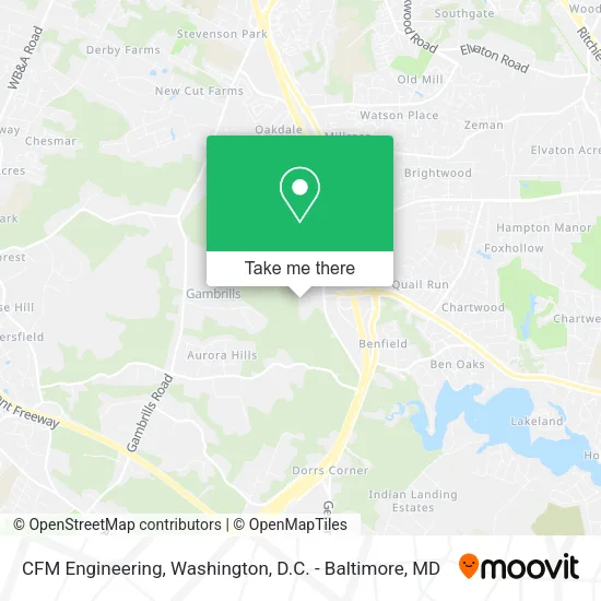 CFM Engineering map