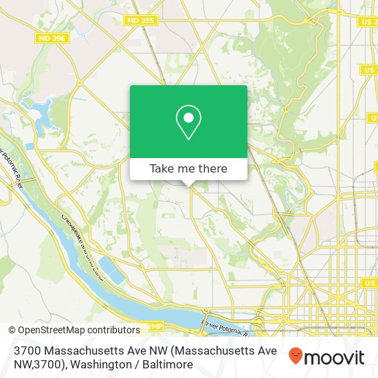 3700 Massachusetts Ave NW (Massachusetts Ave NW,3700), Washington, DC 20016 map