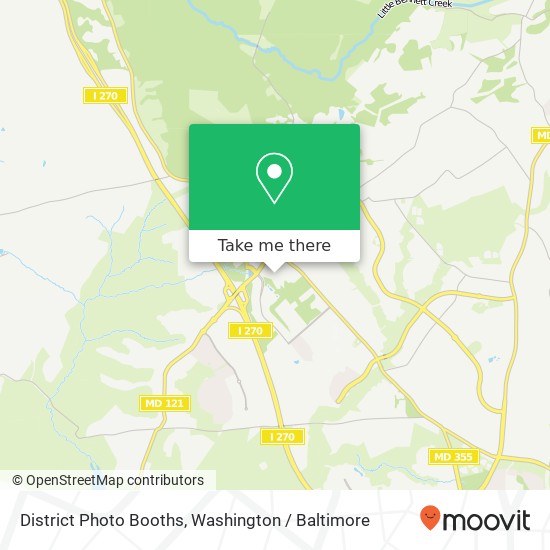 District Photo Booths, 13415 Roberts Tavern Ct map